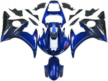 Carene Moto & Plastica R6 03-05 - Blu Nero