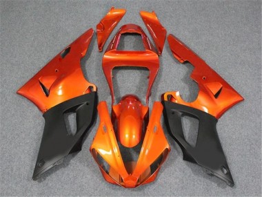 Carene Moto R1 00-01 - Arancia Nero
