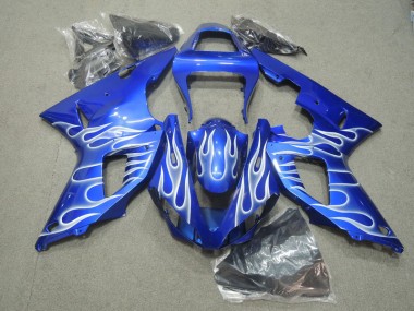 Carene Moto R1 00-01 - Blu Bianco Fiamma