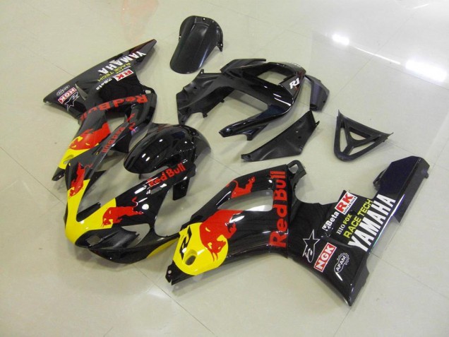 Carene Moto R1 00-01 - Nero Red Bull