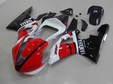 Carene Moto R1 00-01 - Rosso Nero Bianco Corsa Versione