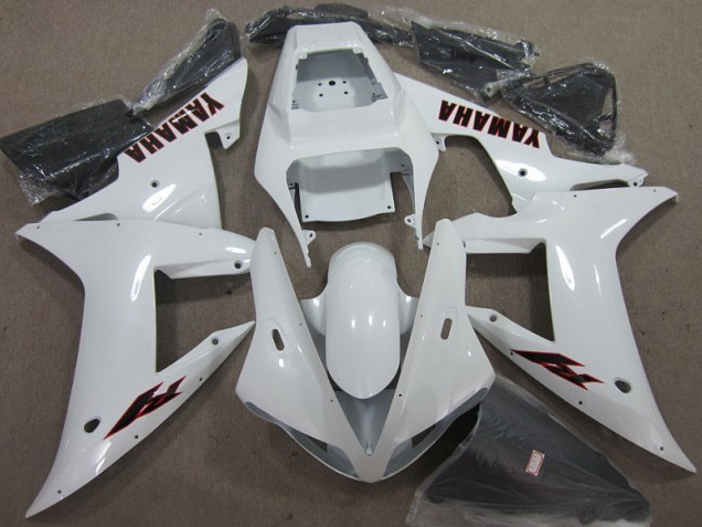 Carene Moto R1 02-03 - Bianco Nero Carene Moto R1 02-03 - Bianco Nero