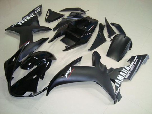Carene Moto R1 02-03 - Nero Opaco Bianco Carene Moto R1 02-03 - Nero Opaco Bianco