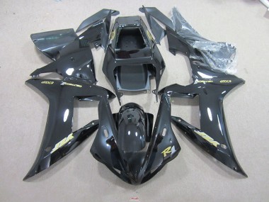 Carene Moto R1 02-03 - Nero Oro Decal