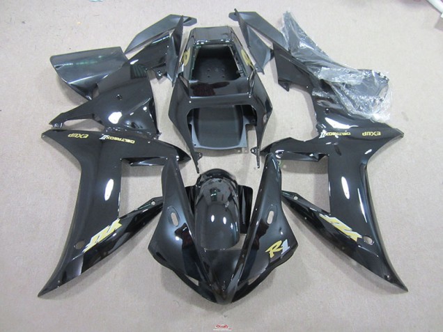 Carene Moto R1 02-03 - Nero Oro Decal Carene Moto R1 02-03 - Nero Oro Decal