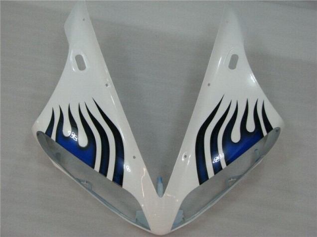 Carene Moto R1 04-06 - Bianco Blu Fiamma