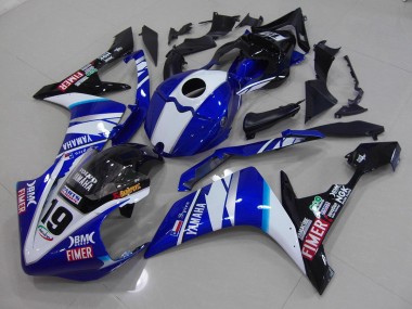 Carene Moto R1 07-08 - Bianco Blu