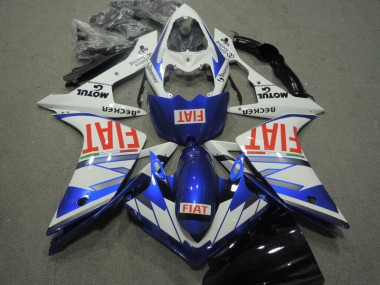 Carene Moto R1 07-08 - Blu Bianco Rosso Fiat