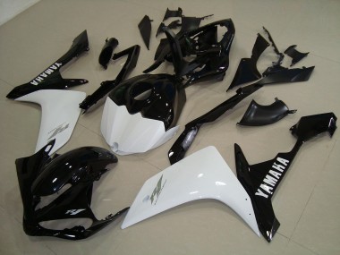 Carene Moto R1 07-08 - Nero Bianco Oro