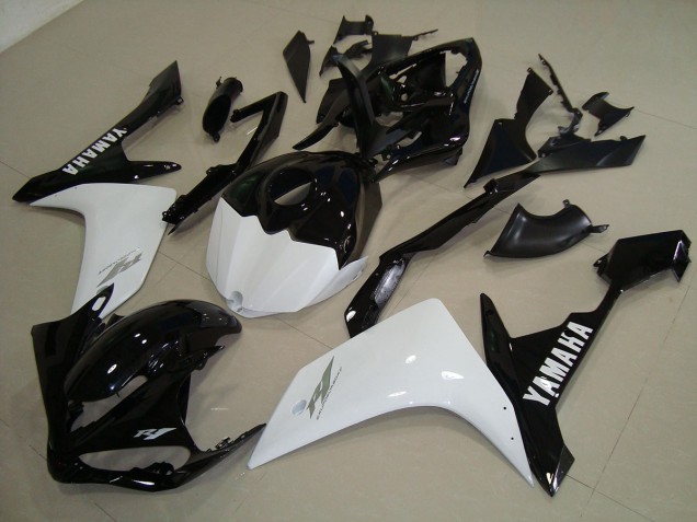 Carene Moto R1 07-08 - Nero Bianco Oro Carene Moto R1 07-08 - Nero Bianco Oro
