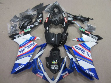 Carene Moto R1 07-08 - Nero Bianco Sterilgarda