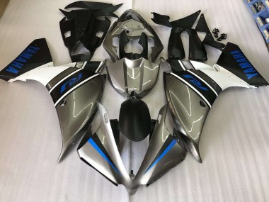 Carene Moto R1 12-14 - Argento Blu