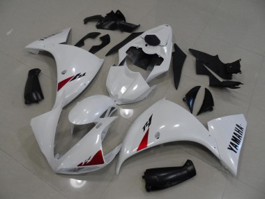 Carene Moto R1 12-14 - Bianco Nero