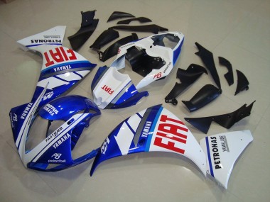 Carene Moto R1 12-14 - Blu Bianco Fiat