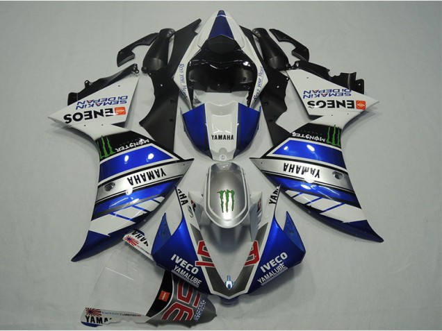 Carene Moto R1 12-14 - Blu Bianco IVECO