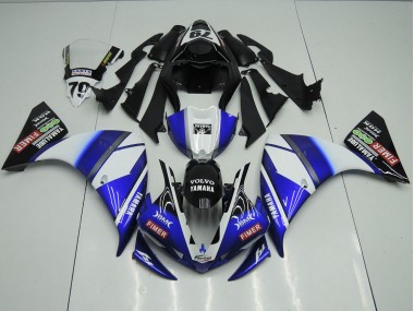 Carene Moto R1 12-14 - Blu Nero Sterilgarda