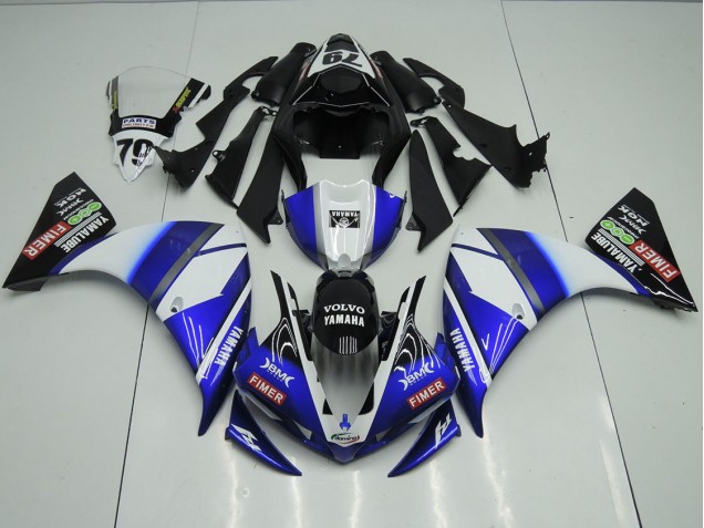 Carene Moto R1 12-14 - Blu Nero Sterilgarda Carene Moto R1 12-14 - Blu Nero Sterilgarda