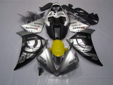Carene Moto R1 12-14 - Nero Argento Iveco Yamalube Monster