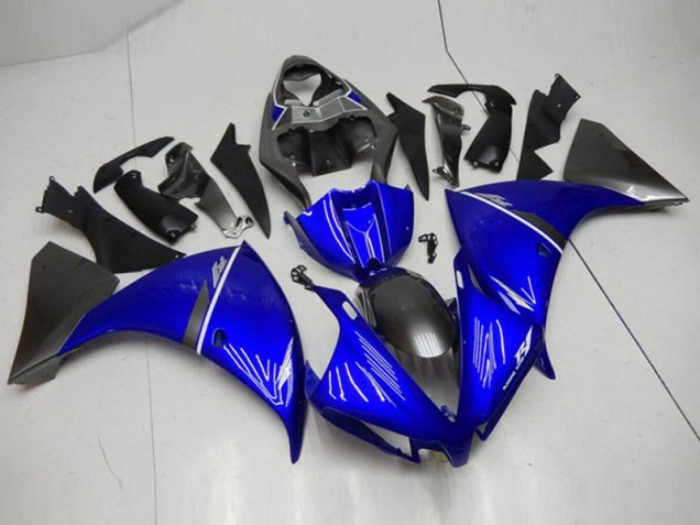 Carene Moto R1 12-14 - Nero Blu Carene Moto R1 12-14 - Nero Blu