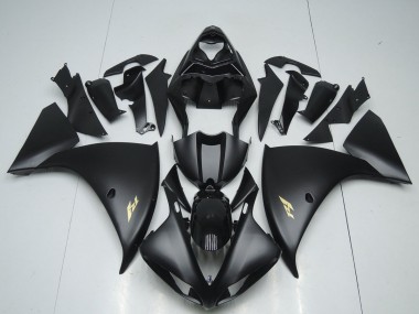Carene Moto R1 12-14 - Nero Opaco Adesivo
