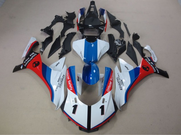 Carene Moto R1 15-19 - Bianco Blu Rosso Advantec