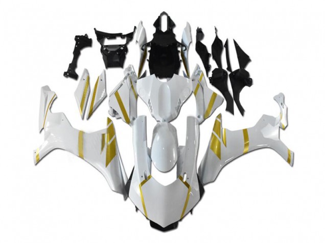 Carene Moto R1 15-19 - Bianco Oro Carene Moto R1 15-19 - Bianco Oro