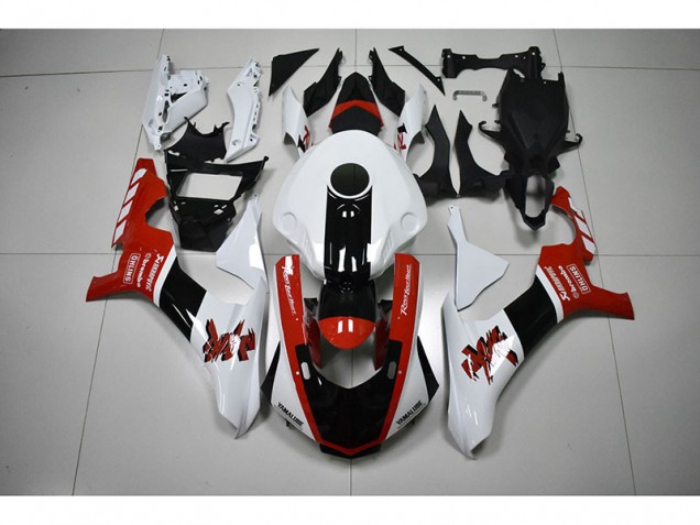 Carene Moto R1 15-19 - Bianco Rosso Nero Carene Moto R1 15-19 - Bianco Rosso Nero