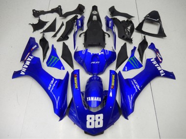 Carene Moto R1 15-19 - Blu Monster 88