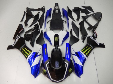 Carene Moto R1 15-19 - Blu Nero Monster