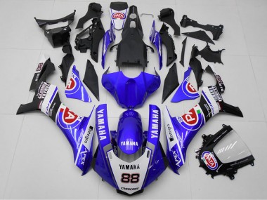 Carene Moto R1 15-19 - Blu PATA 88
