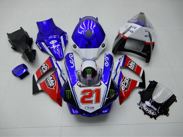Carene Moto R1 15-19 - Blu Rosso KGN 21 Carene Moto R1 15-19 - Blu Rosso KGN 21