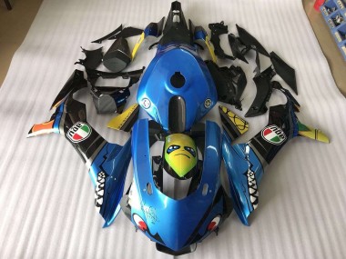 Carene Moto R1 15-19 - Blu Squalo