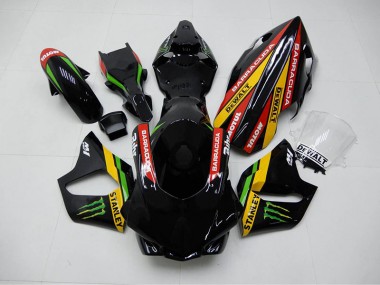 Carene Moto R1 15-19 - Nero Stanley
