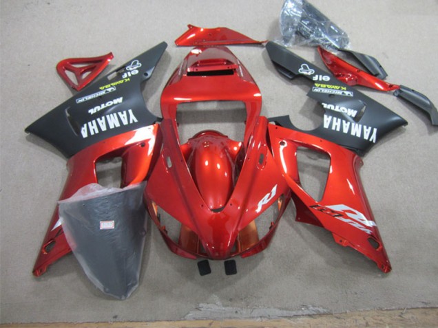 Carene Moto R1 98-99 - Rosso Nero Bianco Decal Carene Moto R1 98-99 - Rosso Nero Bianco Decal