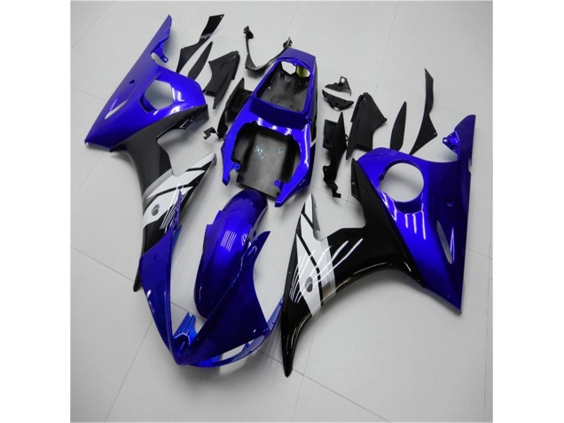 Carene Moto R6 03-05 - Blu Bianco Nero Carene Moto R6 03-05 - Blu Bianco Nero