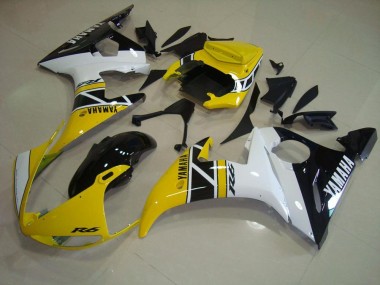 Carene Moto R6 03-05 - Giallo Anniversario