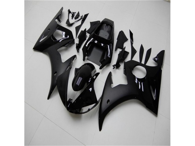 Carene Moto R6 03-05 - Lucido Nero Opaco Carene Moto R6 03-05 - Lucido Nero Opaco