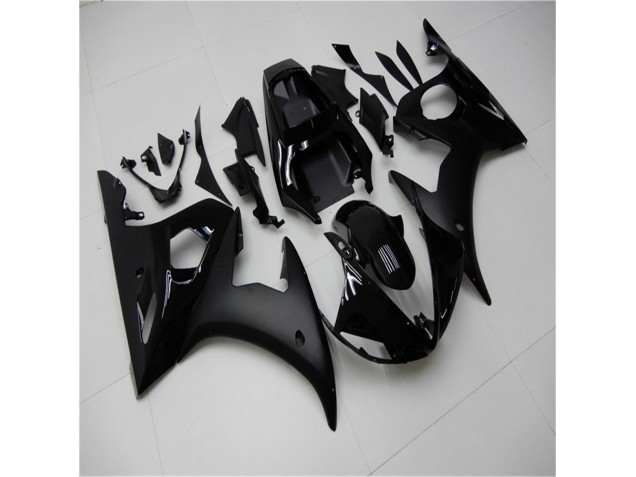 Carene Moto R6 03-05 - Lucido Nero Opaco Carene Moto R6 03-05 - Lucido Nero Opaco