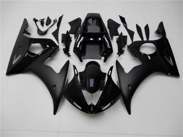 Carene Moto R6 03-05 - Lucido Nero Opaco Carene Moto R6 03-05 - Lucido Nero Opaco