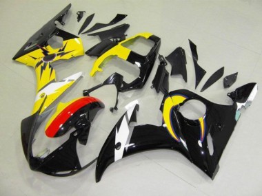 Carene Moto R6 03-05 - Moon Nero Giallo