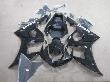 Carene Moto R6 03-05 - Nero Bianco Decal