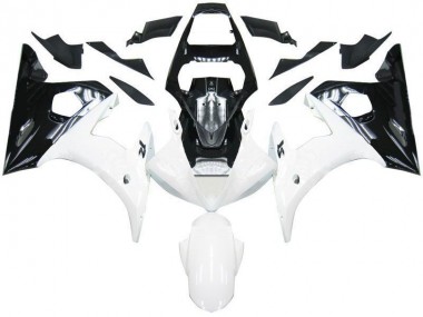 Carene Moto R6 03-05 - Nero Bianco