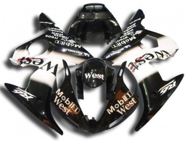 Carene Moto R6 03-05 - Nero Mobil West Carene Moto R6 03-05 - Nero Mobil West