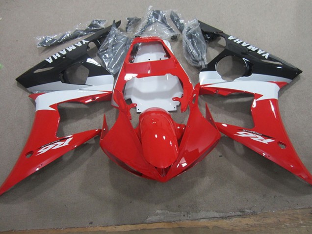 Carene Moto R6 03-05 - Rosso Bianco Decal Carene Moto R6 03-05 - Rosso Bianco Decal