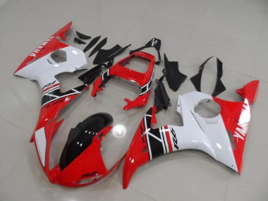 Carene Moto R6 03-05 - Rosso & Bianco & Nero