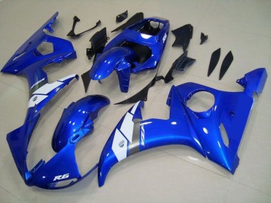 Carene Moto R6 03-05 - Stile OEM Blu