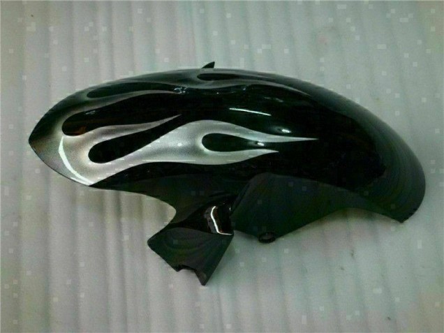 Carene Moto R6 06-07 - Argento Fiamma Nero Carene Moto R6 06-07 - Argento Fiamma Nero