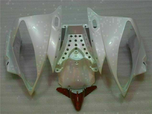 Carene Moto R6 06-07 - Bianco Marrone