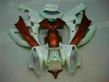 Carene Moto R6 06-07 - Bianco Marrone
