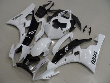 Carene Moto R6 06-07 - Bianco & Nero